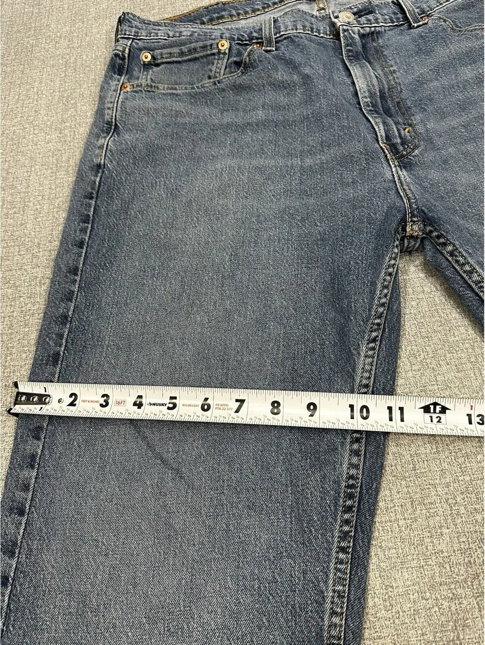 Levis Mens 505 Regular Jeans Men 36x28 Straight Leg Denim Modern Casual